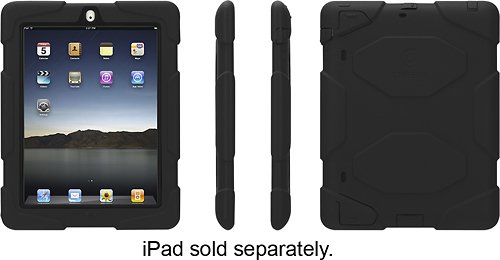  Griffin - Survivor Case for Apple® iPad® 2nd-, 3rd- and 4th-Generation - Black