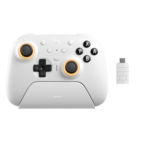 8BitDo - Ultimate 2 Bluetooth Wireless Gaming Controller for Nintendo Switch, PC - White