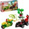 LEGO - Marvel Spidey And His Amazing Friends Spin and Electro Dinosaur Vehicle Chase Building Toy 11198-Front_Standard