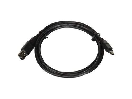 Brother - LB3601 39" USB to Mini USB Data Cable - Black-Front_Standard 