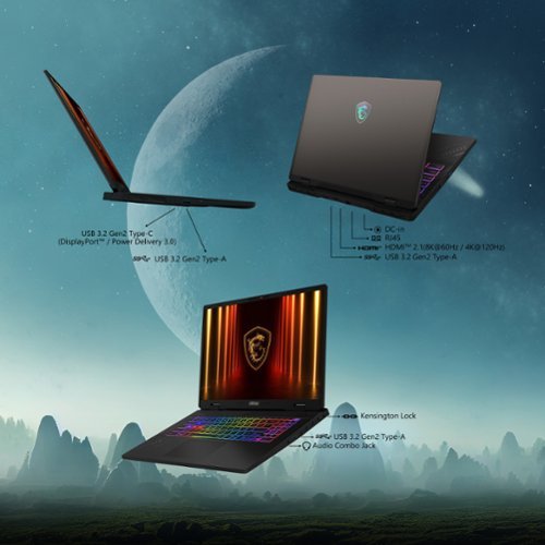 MSI Crosshair A16 HX 16 2.5K QHD+ 240Hz Gaming Laptop - AMD R9 8940HX - RTX 5060 - 16GB Memory - 1TB Storage - Cosmo Gray GLOBAL SHIPPING