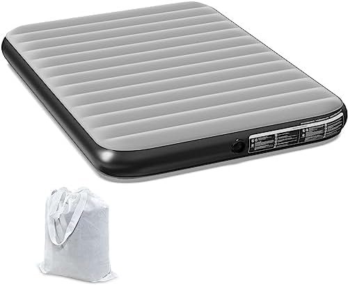 Ezyrest - Queen Air Mattress - Black & Grey-Front_Standard 