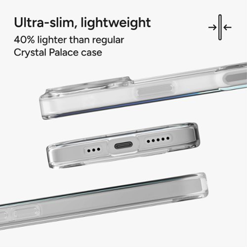 ZAGG Crystal Palace Lite Snap Ultra-slim MagSafe-compatible for Apple iPhone 17 - Clear WORLDWIDE DELIVERY