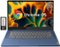Lenovo - IdeaPad Slim 3 14”Touchscreen Chromebook,MediaTek Kompanio 520,4GB ,64GB eMMC+160GB Docking Chrome OS - Blue-Front_Standard