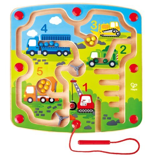 Hape - Hape: Construction & Number Magnet Maze - Ages 2+