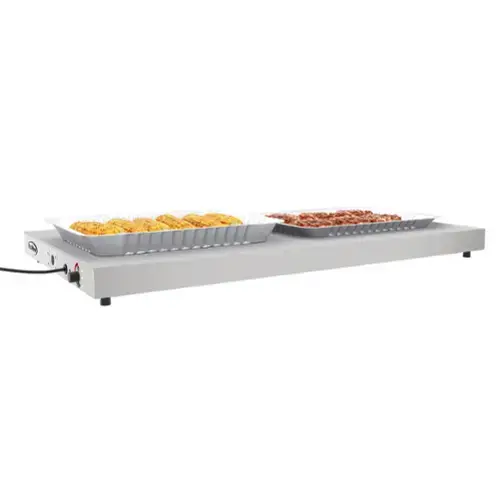 Front. Koolmore - 36 In. Commercial Warming Shelf - Silver.