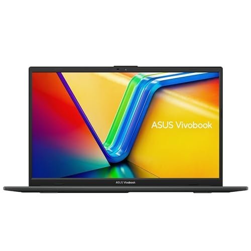 ASUS - Vivobook Go15 E1504FA-AS33 Laptop 15.6"FHD AMD R3-7320U 8GB 128GB PCIe WIN11 H in S - Black-Front_Standard 