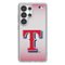 Keyscaper - MLB - Texas Rangers Linen Logo Galaxy Clear Case - S24 - Multicolor-Front_Standard