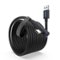 Syntech - VR Link Cable 10 FT Compatible with Oculus/Meta Quest 3/3S, and PC/SteamVR, USB 3.0 to USB C Cable for VR Headset, White - Black-Front_Standard