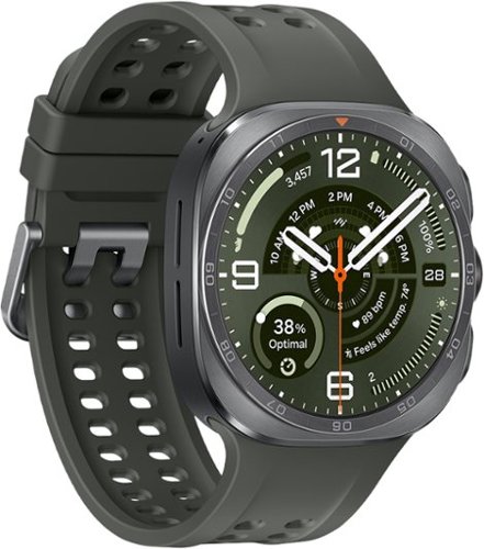 Samsung - Galaxy Watch Ultra2 Titanium Smartwatch 47mm LTE - Titanium Silver - (2026)