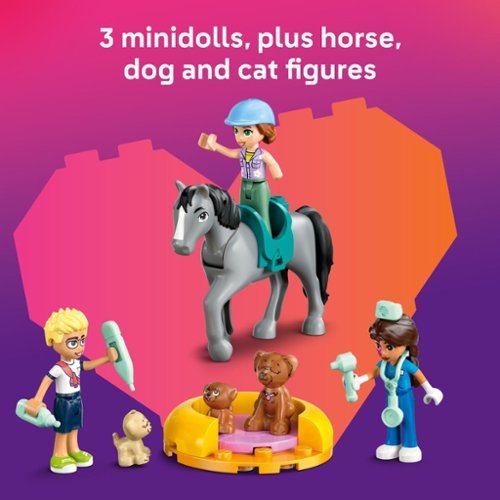 LEGO Friends Horse and Pet Vet Clinic Pretend Play Set 42651 WORLDWIDE DELIVERY