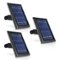 Wasserstein - Solar Power Panel for Blink Outdoor, XT and XT2 Camera Charger (3 Pack) - Black-Front_Standard