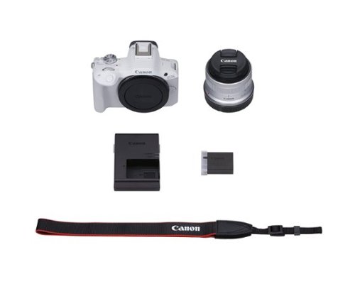 Bundle Canon EOS R50 Mirrorless Camera with 18 45mm Lens + 64GB