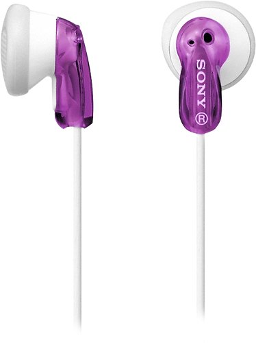 Sony - Earphone - Purple-Front_Standard 