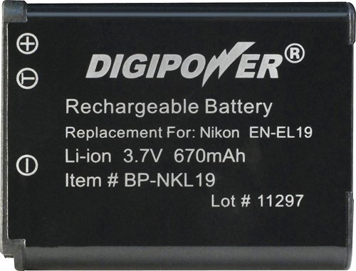  Digipower - Lithium-Ion Battery for Nikon Coolpix S3100 and S4100 Digital Cameras