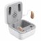 Ceretone - Solid Rechargeable OTC Hearing Aids - Natural Sound, Noise Reduction, Comfortable BTE Fit, Portable Charging Case - Beige-Front_Standard