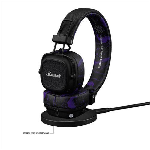 Marshall Major V Wireless On Ear Bluetooth Headphones with