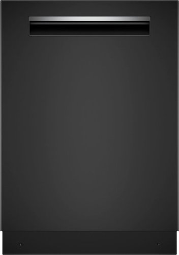 Bosch - 500 Series 24" Top Control Smart Built-In Stainless Steel Tub Dishwasher with 3rd Rack and Zone Wash, 44 dBA - Black