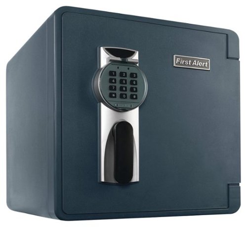  First Alert - 1.3 Cu. Ft. Fire- and Water-Resistant Safe - Silver