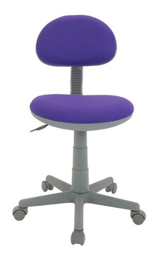  Studio Designs - Deluxe Office Sivel Task Chair - Purple/Gray