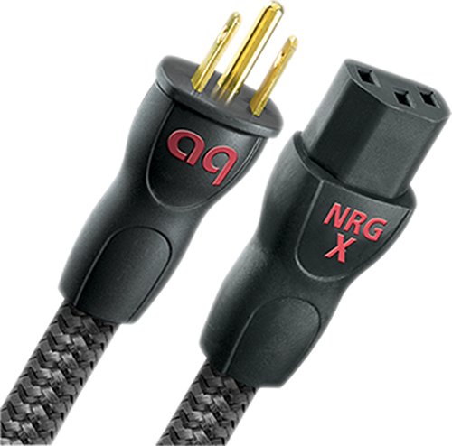  AudioQuest - 6' NRG X-3 A/C Power Cable - Gray/Black
