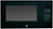 GE - Profile Series 2.2 Cu. Ft. Full-Size Microwave - Black on Black-Front_Standard