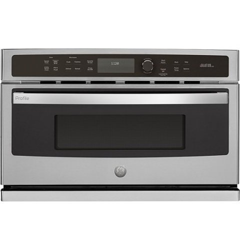  GE Profile - Advantium 30&quot; Built-In Single Electric Wall Oven with Microwave - Stainless Steel
