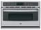 GE Profile - Advantium 27" Built-In Single Electric Wall Oven with Microwave - Stainless Steel-Front_Standard