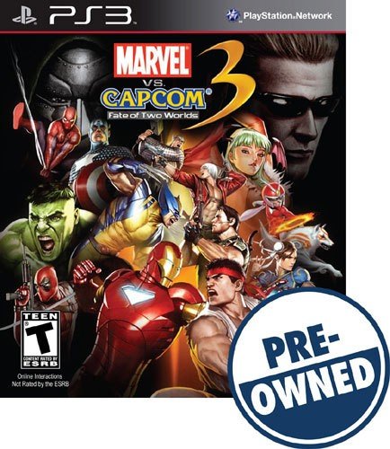  Marvel vs. Capcom 3: Fate of Two Worlds — PRE-OWNED - PlayStation 3