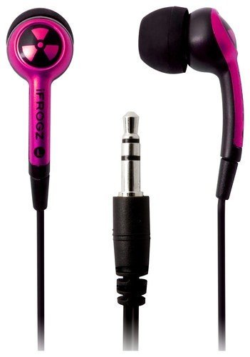 iFrogz - Plugz Earbud Headphone - Pink