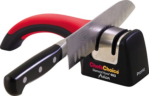 Chef'sChoice - Diamond Hone Manual Knife Sharpener - Silver-Angle_Standard 