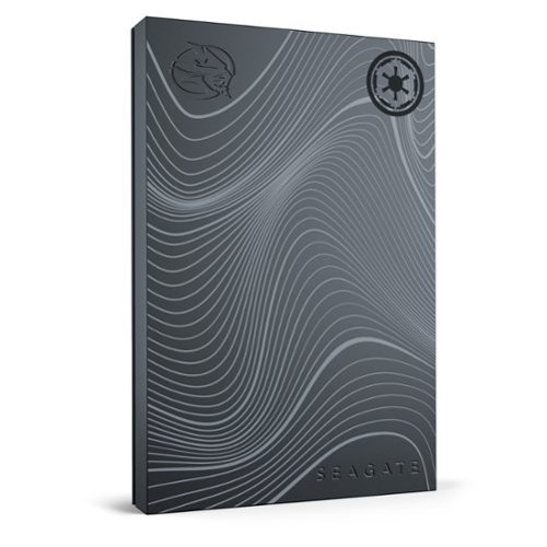 Seagate Star Wars SE Beskar Ingot Drive FireCuda 2TB External USB 3.2 Gen 1 Hard Drive with RGB LED Lighting - Gray WORLDWIDE DELIVERY