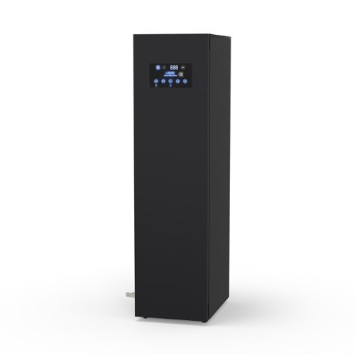 Equator - SDC 760 7.6cf Smart Steam Closet Dryer 4 Moving Hangers Quick20 Refresh Sanitize Deodorize Garment Care - Black-Front_Standard 