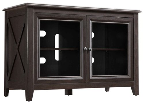 Whalen Furniture - High-Boy TV Console for Most Flat-Panel TVs Up to 50" - Mocha