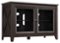 Whalen Furniture - High-Boy TV Console for Most Flat-Panel TVs Up to 50" - Mocha-Front_Standard