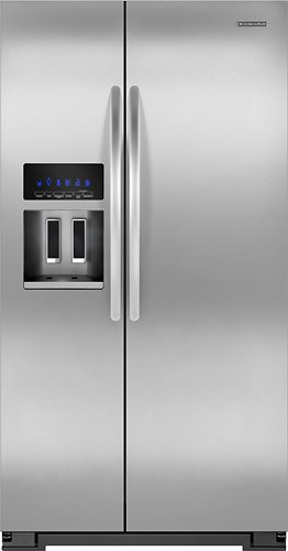  KitchenAid - 26.4 Cu. Ft. Side-by-Side Refrigerator with Thru-the-Door Ice and Water
