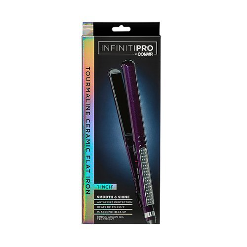 Conair InfinitiPRO 1 Ceramic Flat Iron - Black WHERE TO BUY