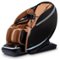 Alfine - A688 Heaven Duet Massage Chair 4Dx3D Dual-Mechanism Zero Gravity Full Body Relaxation - Brown-Front_Standard