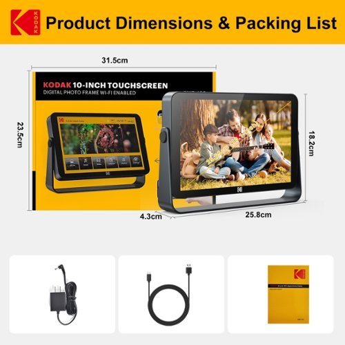 Kodak RWF 109 10.1 inch 1920x1200 IPS FHD 2+32GB, Smoky Touch