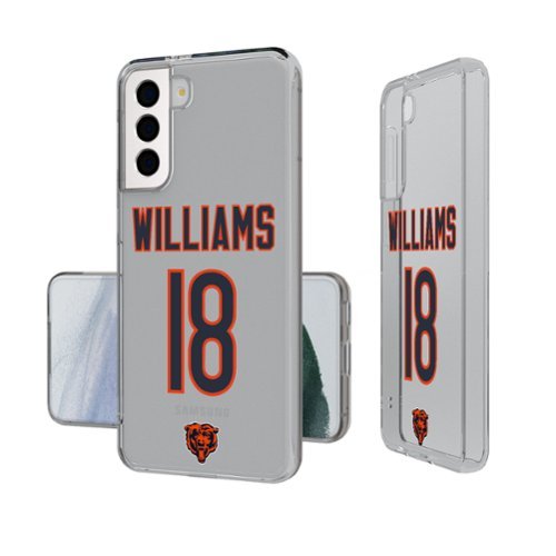 Keyscaper - NFL - Caleb Williams Chicago Bears Galaxy Clear Case - S24 - Multicolor-Front_Standard 
