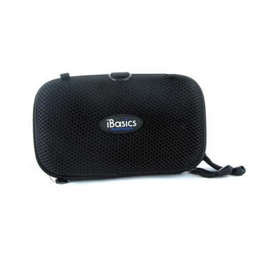 iBasics - Touch-Sensitive Smartphone Speaker Pouch – Portable Wired Stereo Case With 3.5mm AUX for iPhone & Android - Black-Front_Standard 