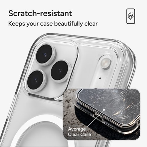 ZAGG Crystal Palace Snap MagSafe Compatible Case w/ Kickstand for Apple iPhone 17 Pro Max - Clear HOW TO BUY