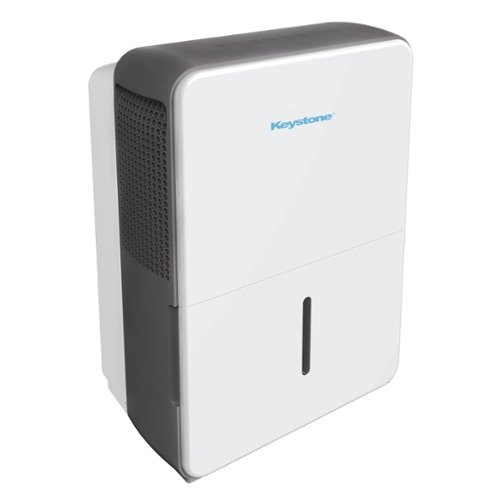 Keystone - 35-pint Dehumidifier - White-Front_Standard 