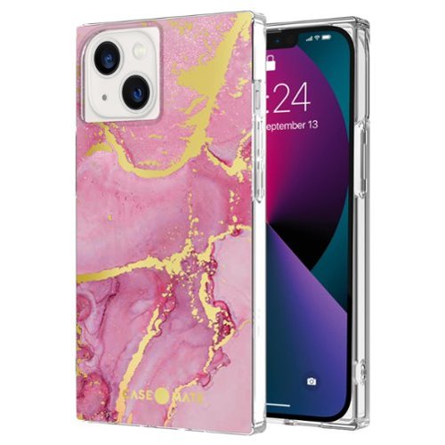 Case-Mate Blox Softshell Case for iPhone 13 - Magenta Marble WORLDWIDE DELIVERY