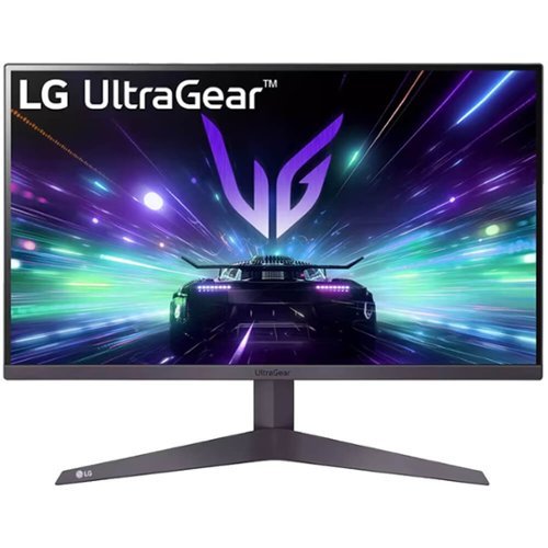 LG - 27GS50F 27 inch UltraGear FHD Gaming Monitor with AMD FreeSync - Black-Front_Standard 