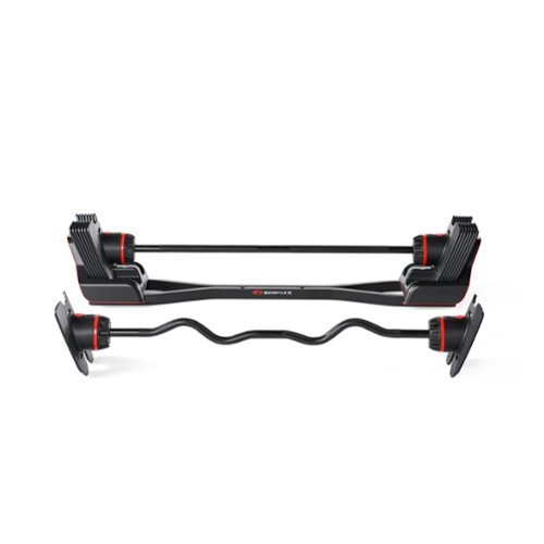 BowFlex - SelectTech 2080 Barbell with Curl Bar - Black - image 2