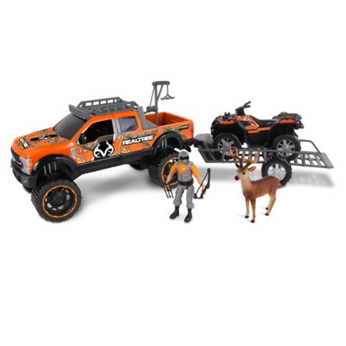 NKOK - RealTree 10pc Playset: Ford F250 Super Duty - Buck
