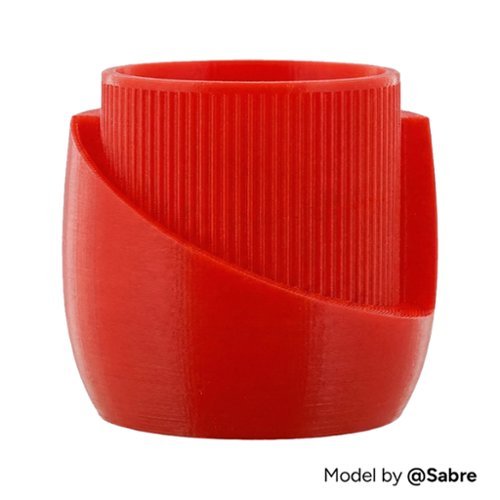 Overture 1.75 mm PLA+ 3D Printer Filament - Red WORLDWIDE DELIVERY