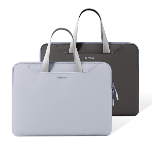 tomtoc - TheHer-A21 14-inch Slim Laptop Handbag Sleeve for 14 inch MacBook Pro, 13" MacBook Air & Pro, Microsoft Surface Laptop - Blue