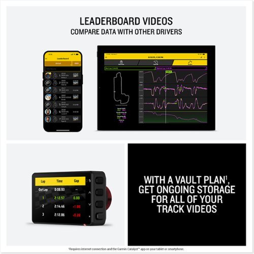 Garmin Catalyst 2 3 Racetrack Driving Performance Optimizer - Black HOW TO BUY